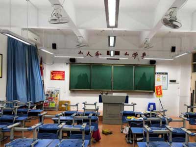 黃埔區(qū)科學城小學教室護眼燈光改造